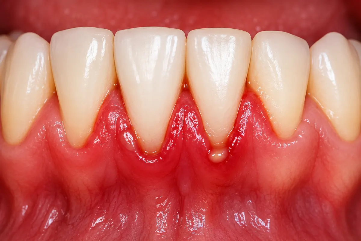 Periodontal gum surgery treatment