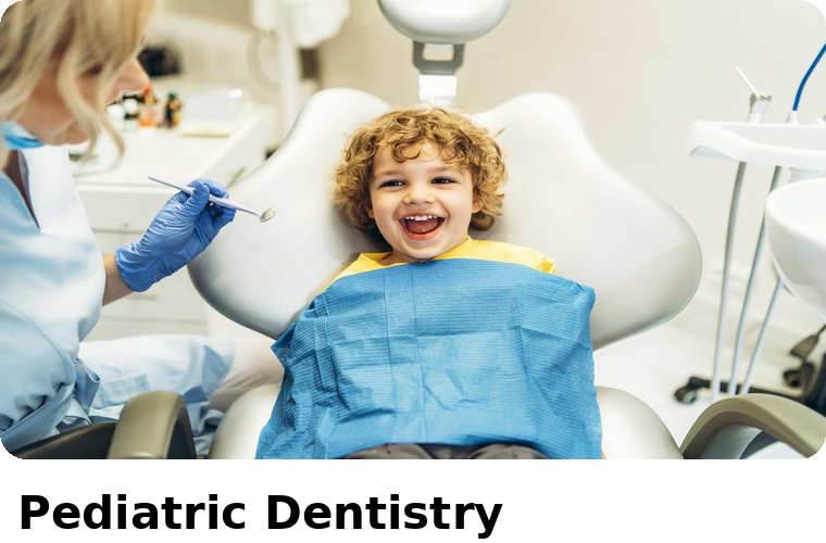 Pediatric dentistry care for children