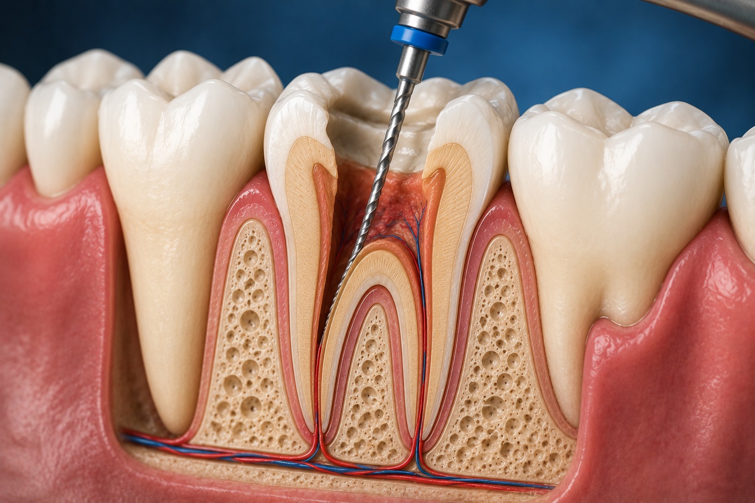 Re-root canal treatment at Sriram Dental Kare
